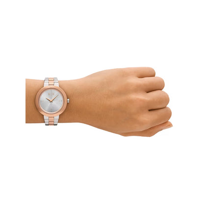 AX5172 Armani Exchange | Silver Dial / Two-Tone Stainless Steel Bracelet
