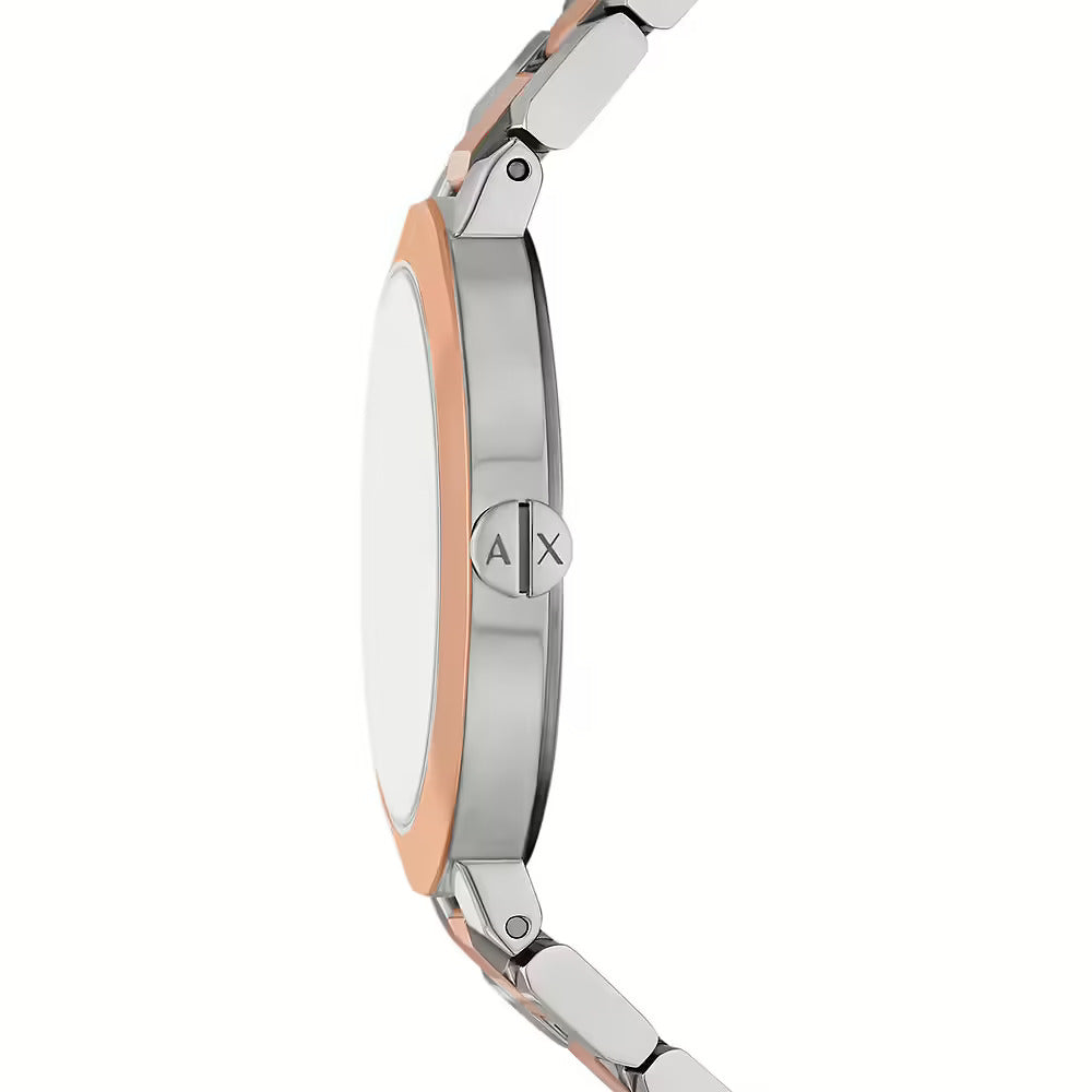 AX5172 Armani Exchange | Silver Dial / Two-Tone Stainless Steel Bracelet