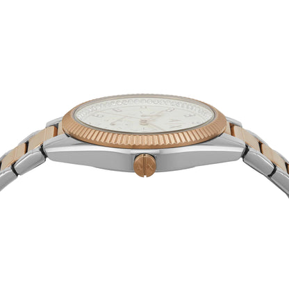 Armani Exchange Lady Giacomo White Dial Chronograph Watch for Women AX5662