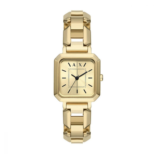 Armani Exchange Leila Quartz Gold Dial Analog Women's Watch AX5721