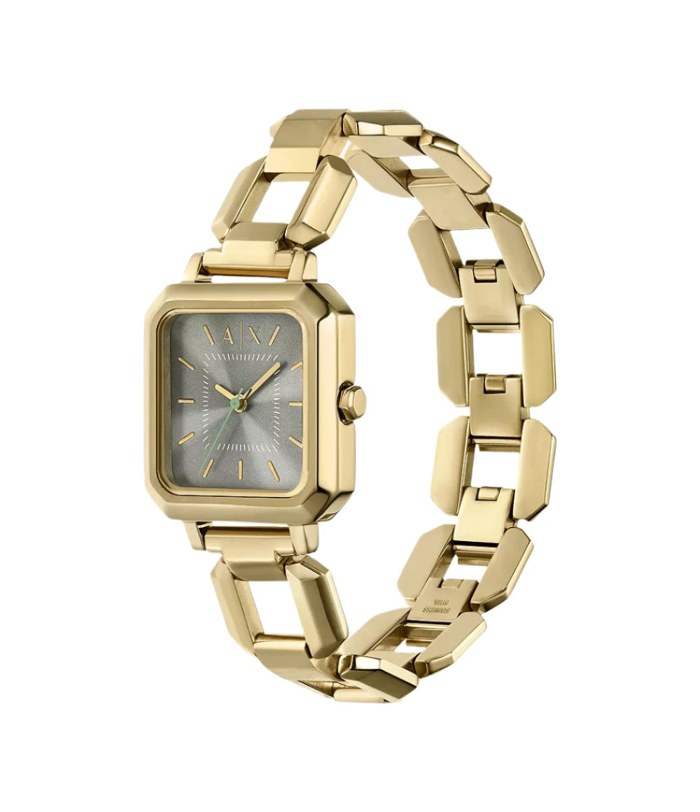 AX5726 Armani Exchange | Three-Hand Gold-Tone Stainless Steel Watch