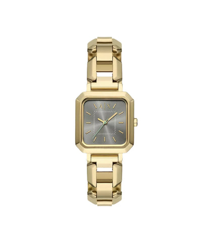 AX5726 Armani Exchange | Three-Hand Gold-Tone Stainless Steel Watch - Buy Now at Sai Creations Watches