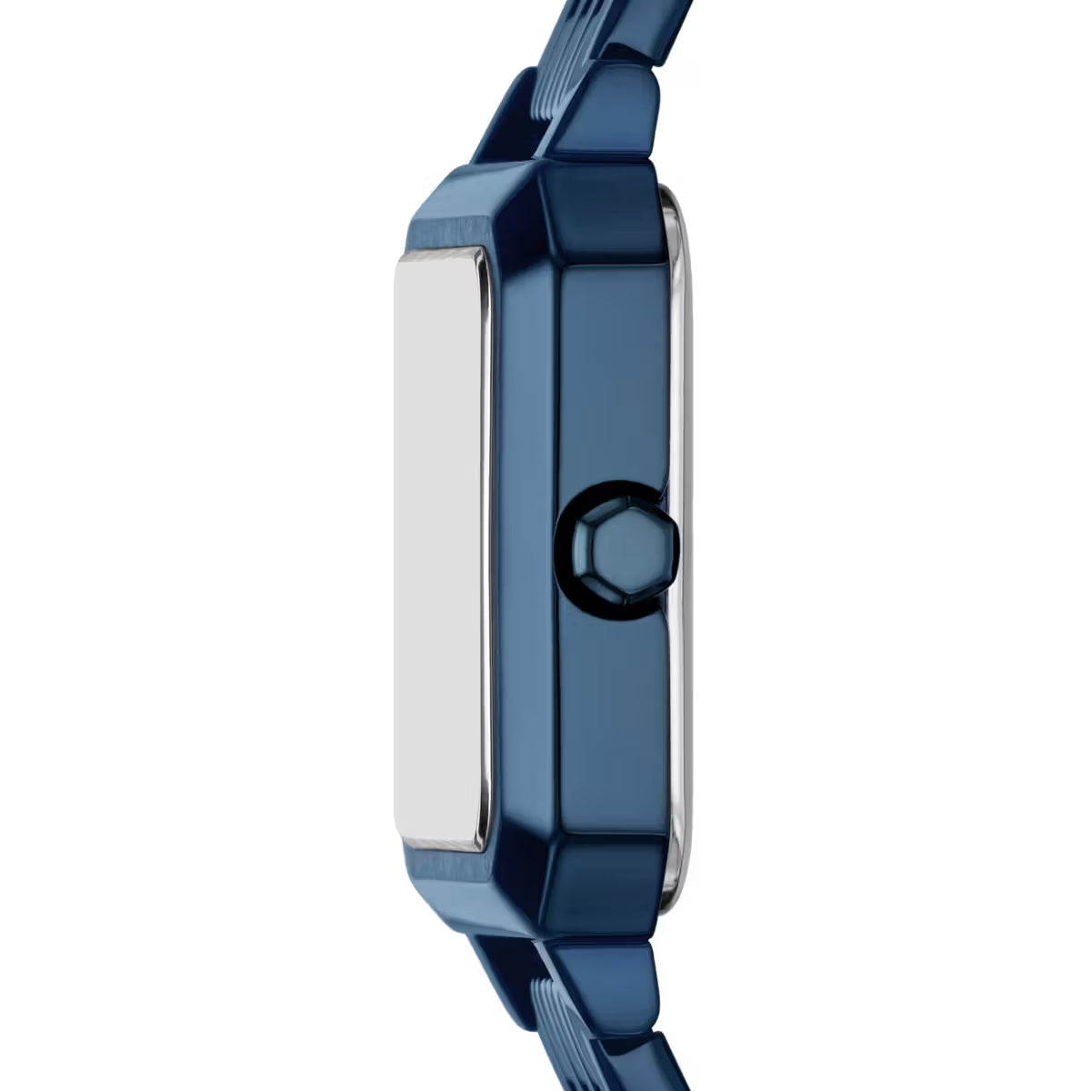 Armani Exchange Quartz Blue Dial Rectangular Analog Women Watch AX5730