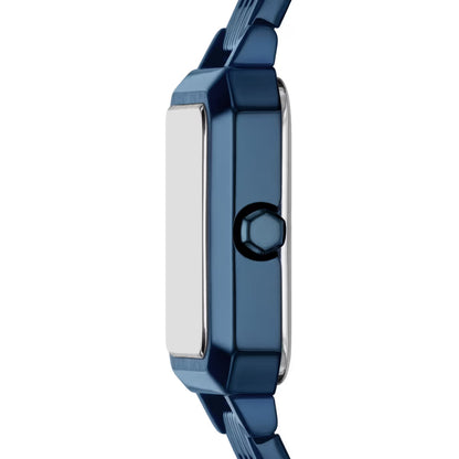 Armani Exchange Quartz Blue Dial Rectangular Analog Women Watch AX5730