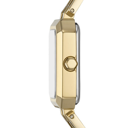 Armani Exchange Silver Dial Rectangular Analog Women Watch AX5811