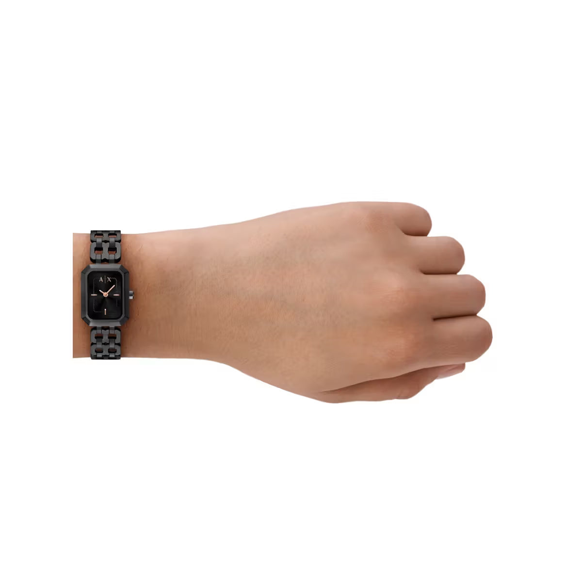 Armani Exchange Quartz Black Dial Analog Stainless Steel Women Watch AX5813