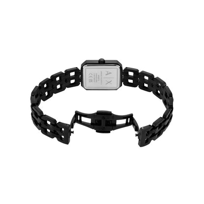 Armani Exchange Quartz Black Dial Analog Stainless Steel Women Watch AX5813