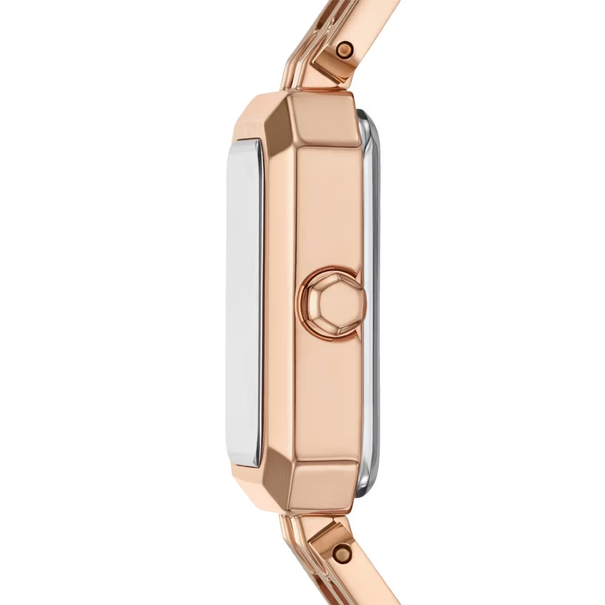 Armani Exchange Rose Gold Dial Analog Stainless Steel Women Watch AX5814