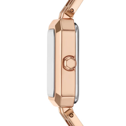 Armani Exchange Rose Gold Dial Analog Stainless Steel Women Watch AX5814