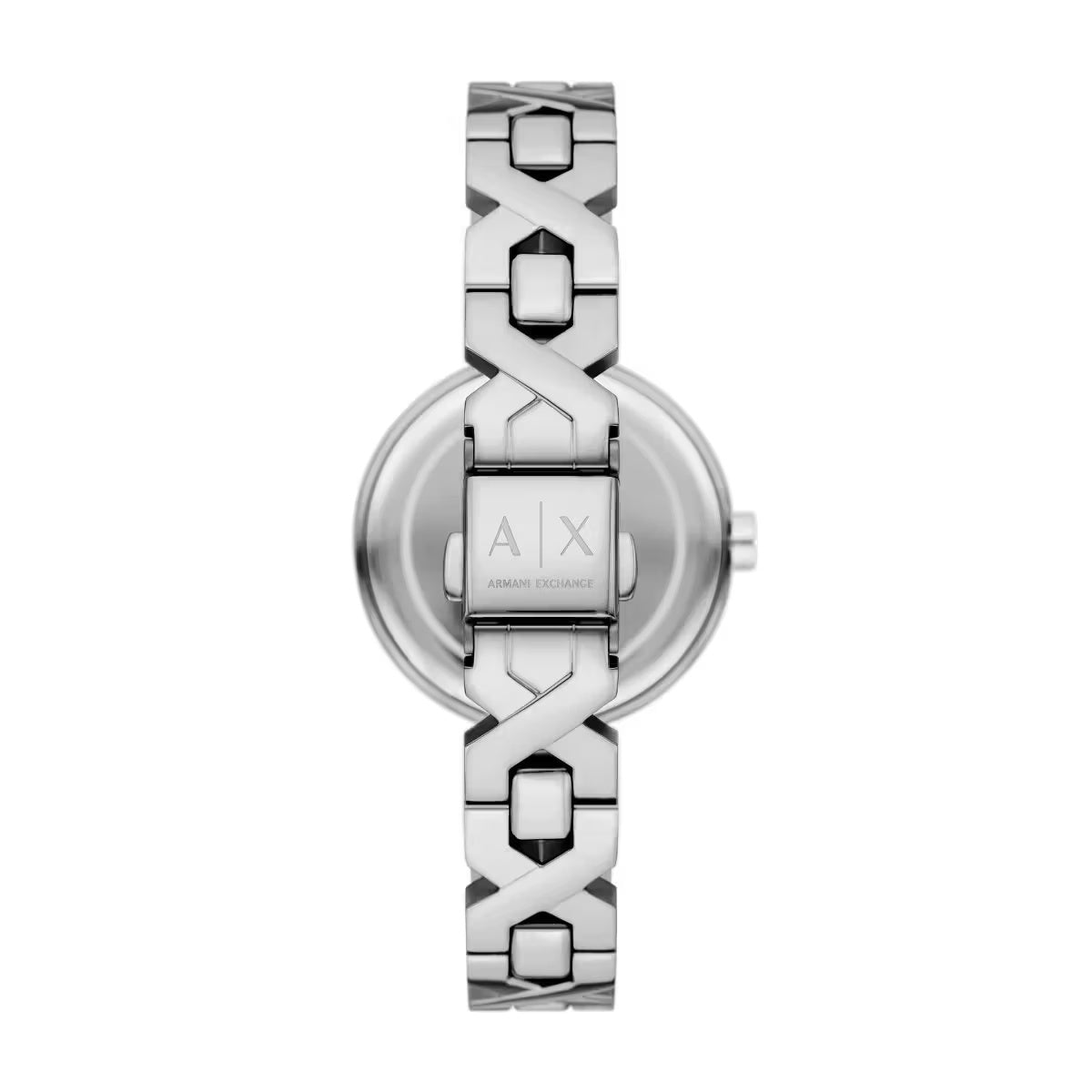 Armani Exchange Silver Dial Analog Stainless Steel Women Watch AX5830