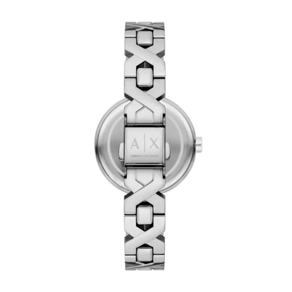 Armani Exchange Silver Dial Analog Stainless Steel Women Watch AX5830
