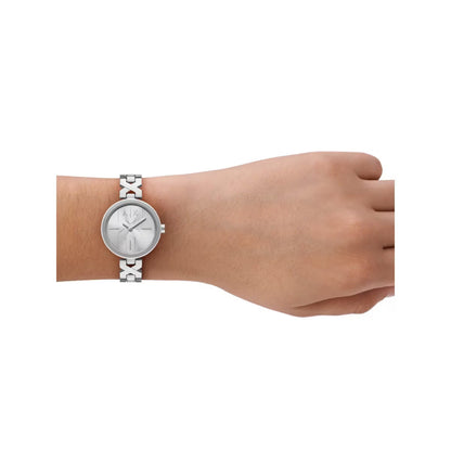 Armani Exchange Silver Dial Analog Stainless Steel Women Watch AX5830