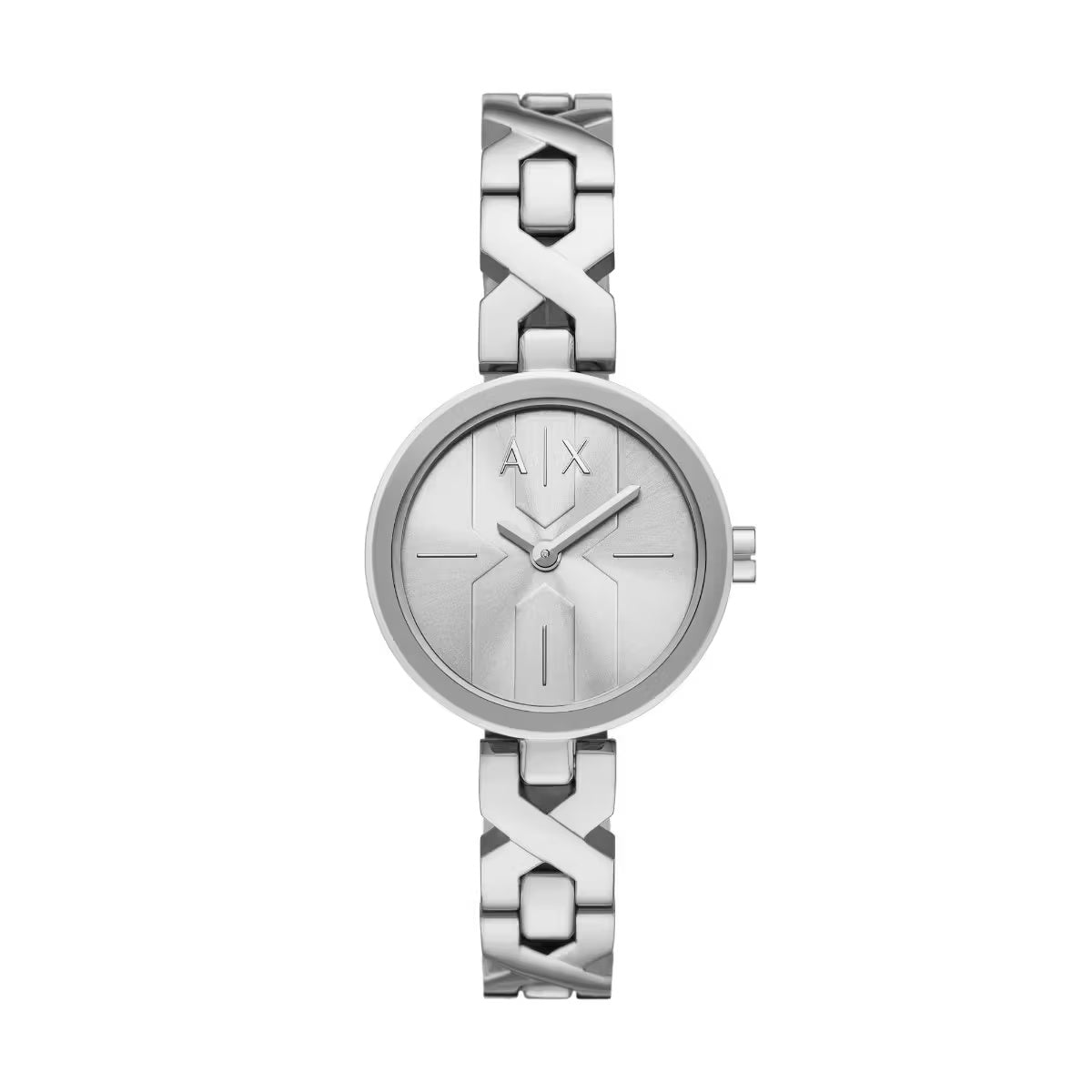 Armani Exchange Silver Dial Analog Stainless Steel Women Watch AX5830