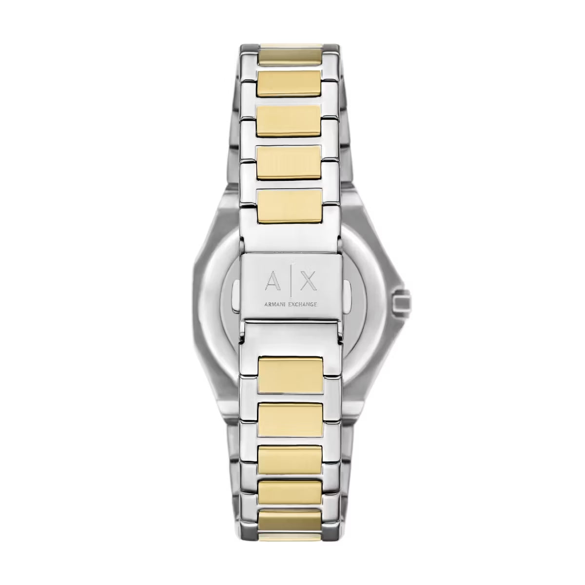 Armani Exchange Quartz Silver Dial Analog Women Watch With Chain AX7161SET