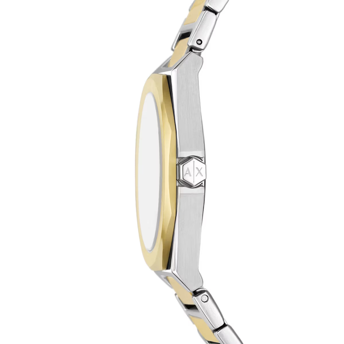 Armani Exchange Quartz Silver Dial Analog Women Watch With Chain AX7161SET