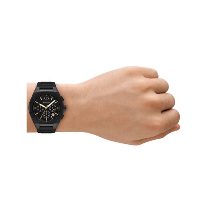 Armani Exchange Sync Black Dial Chronograph Analog Men Watch AX7165SET