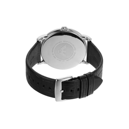 Emporio Armani Luigi Black Round Dial Analog Men Watch AR2500