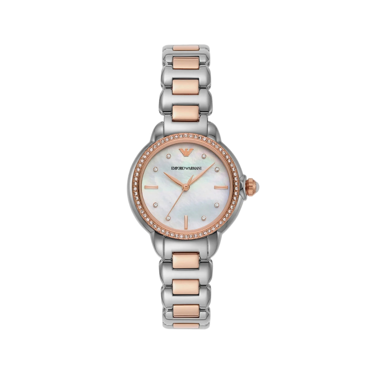 Ar11519 Emporio Armani Mother of Pearl Dial Analog Women's Watch AR11569 – Sai ...