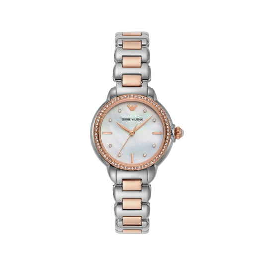 Emporio Armani Mother of Pearl Dial Analog Women's Watch AR11569