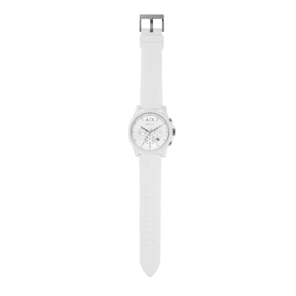 Armani Exchange Quartz White Dial Chronograph Men's Watch AX1325