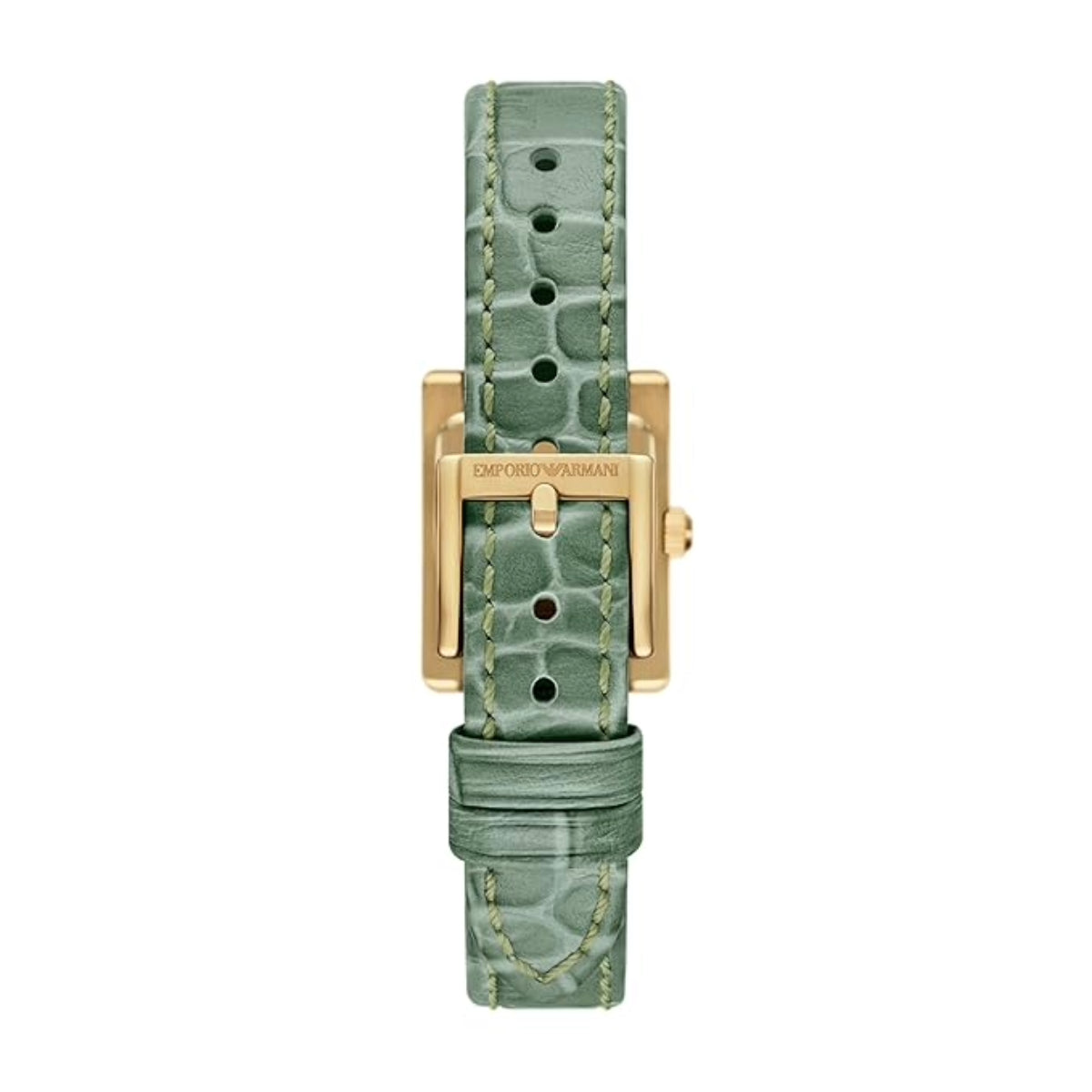 Emporio Armani Genni White Rectangular Dial Women Watch AR11661
