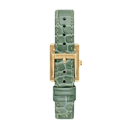 Emporio Armani Genni White Rectangular Dial Women Watch AR11661