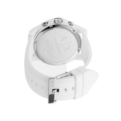 Armani Exchange Quartz White Dial Chronograph Men's Watch AX1325