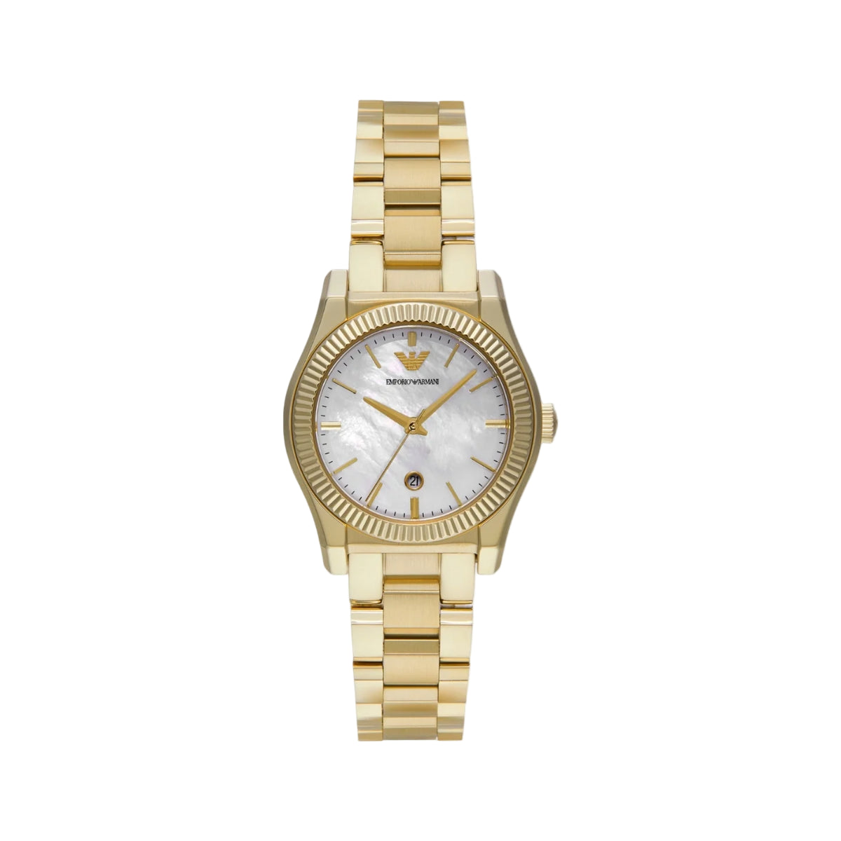 Emporio Armani Mother Of Pearl Dial Analog Women Watch AR11657