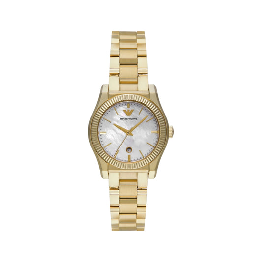 Emporio Armani Mother Of Pearl Dial Analog Women Watch AR11657