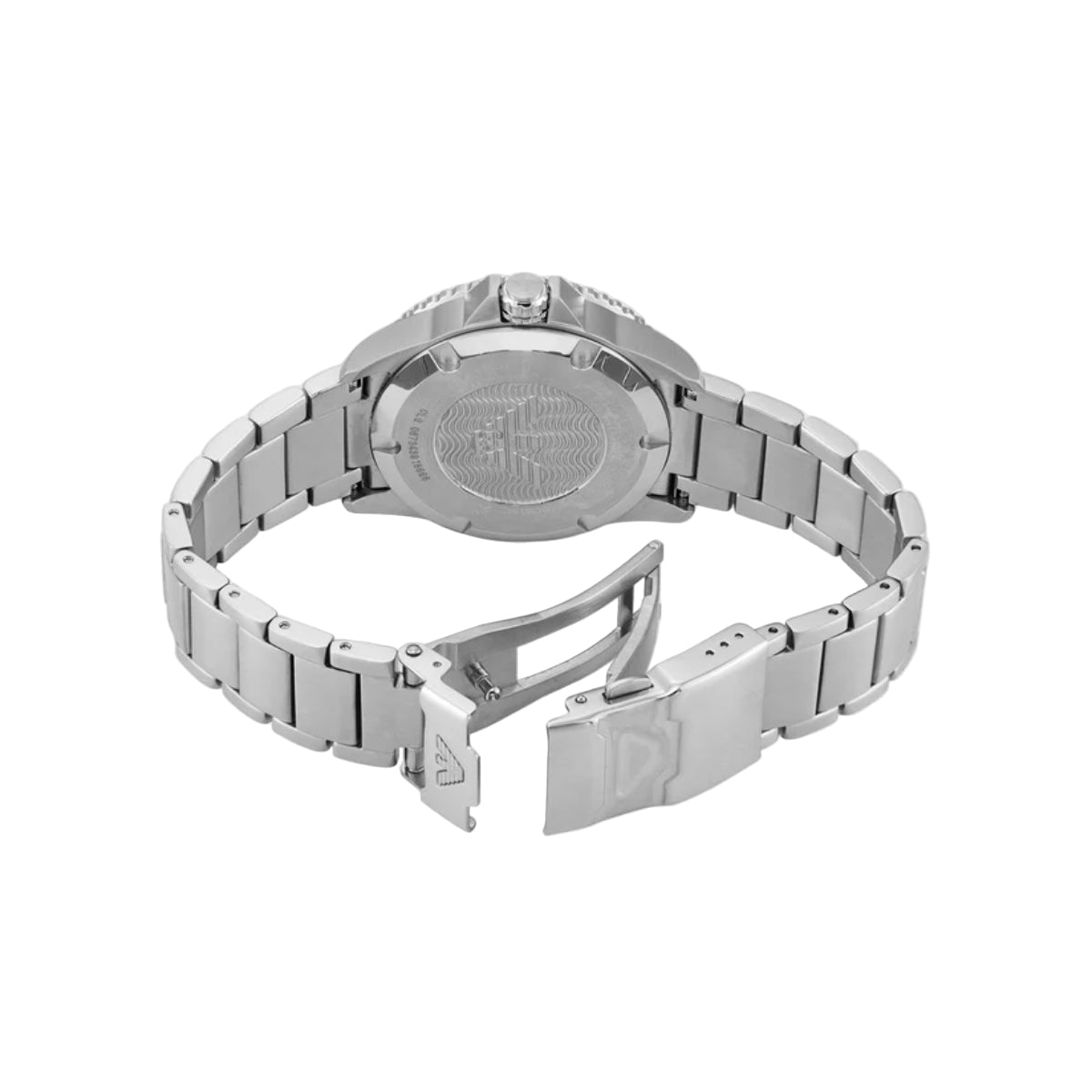 Emporio Armani Analog Blue Dial Stainless Steel Men's Watch AR11590