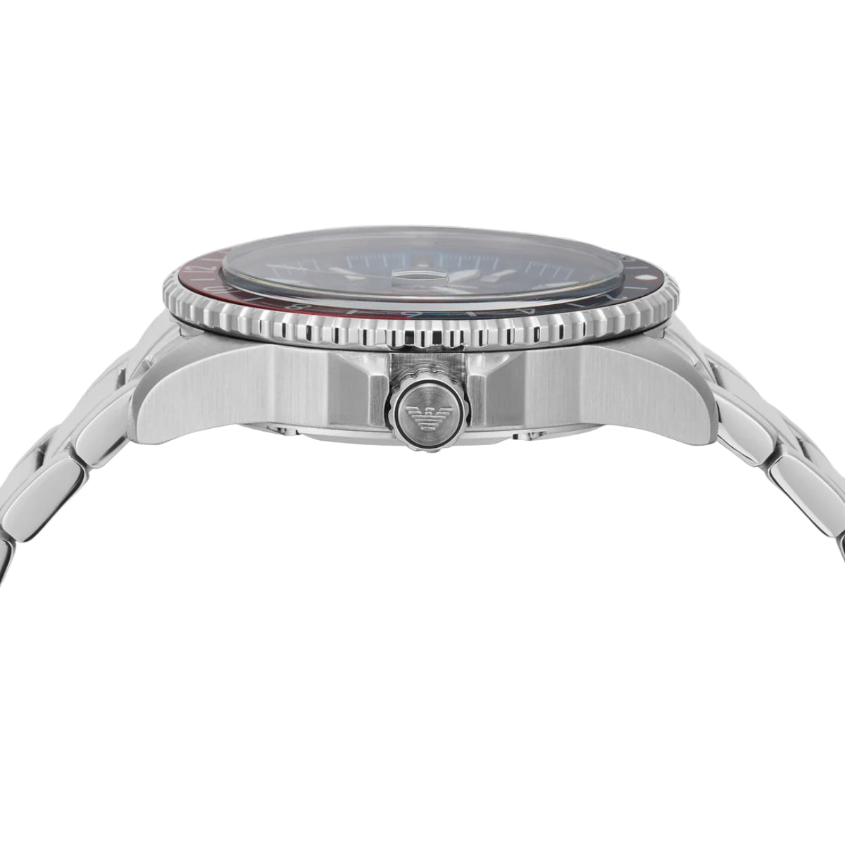 Emporio Armani Analog Blue Dial Stainless Steel Men's Watch AR11590