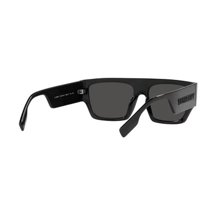 Burberry B. Logo Square Sunglasses for Men, Grey Lens – 0BE4397U30018758