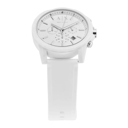 Armani Exchange Quartz White Dial Chronograph Men's Watch AX1325