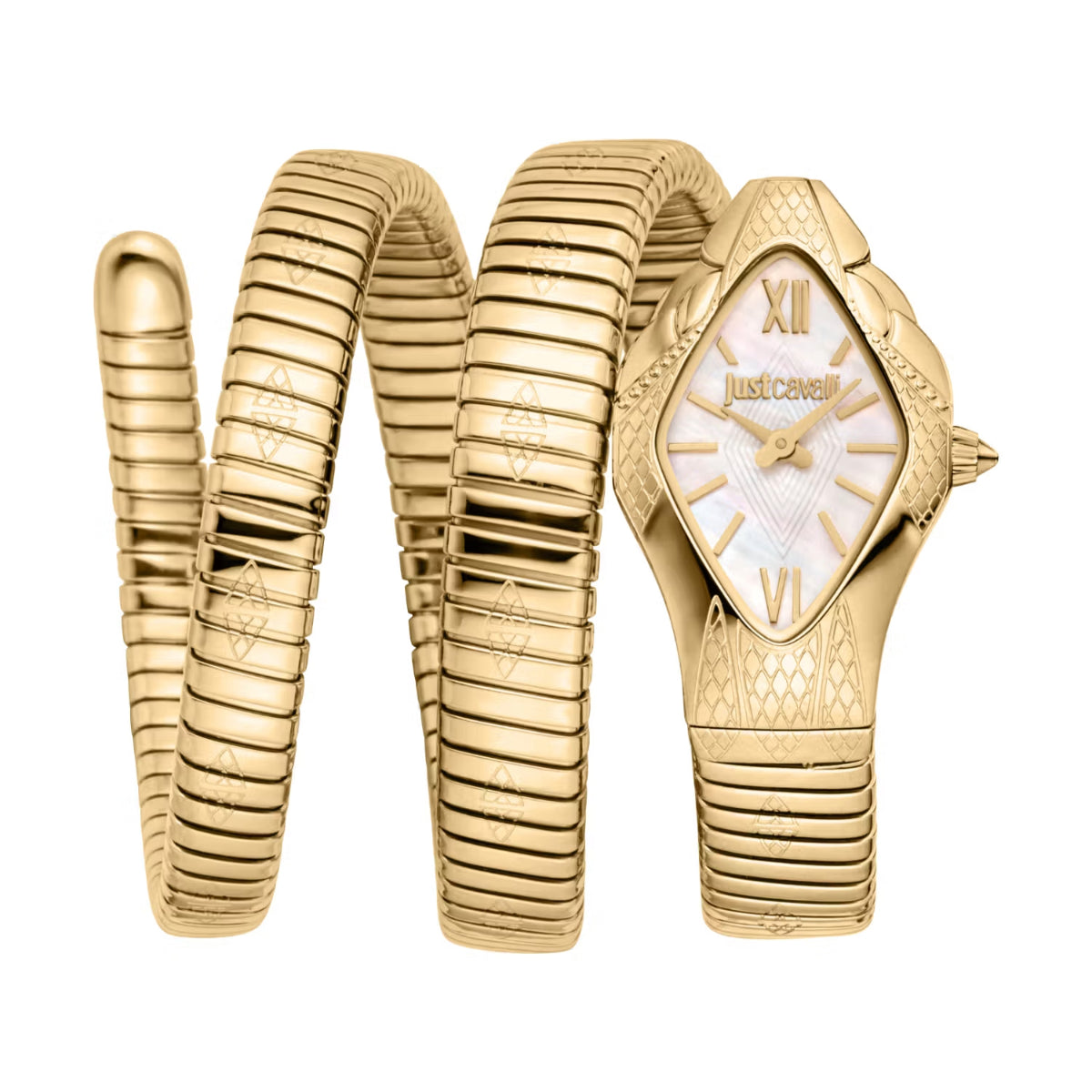 Just Cavalli Cristallo Mother of Pearl Dial Analog Women Watch JC1L307M0025