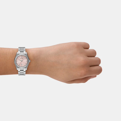 Emporio Armani Quartz With Date Pink Dial Analog Women Watch AR11658