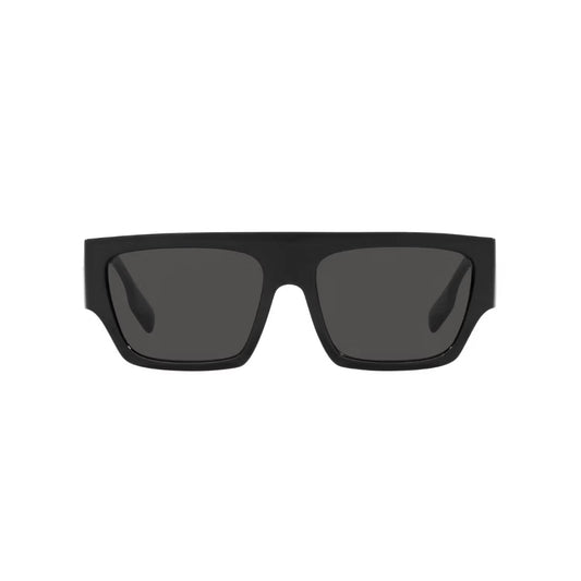 Burberry B. Logo Square Sunglasses for Men, Grey Lens – 0BE4397U30018758