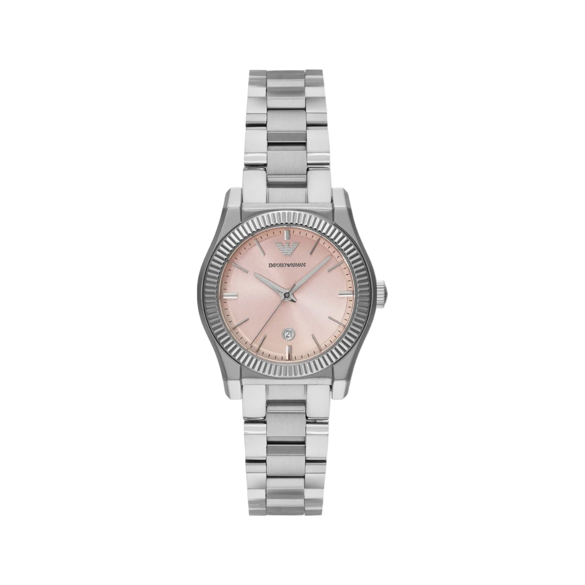 Emporio Armani Quartz With Date Pink Dial Analog Women Watch AR11658