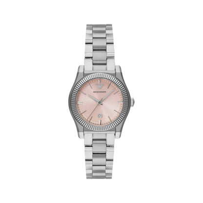 Emporio Armani Quartz With Date Pink Dial Analog Women Watch AR11658