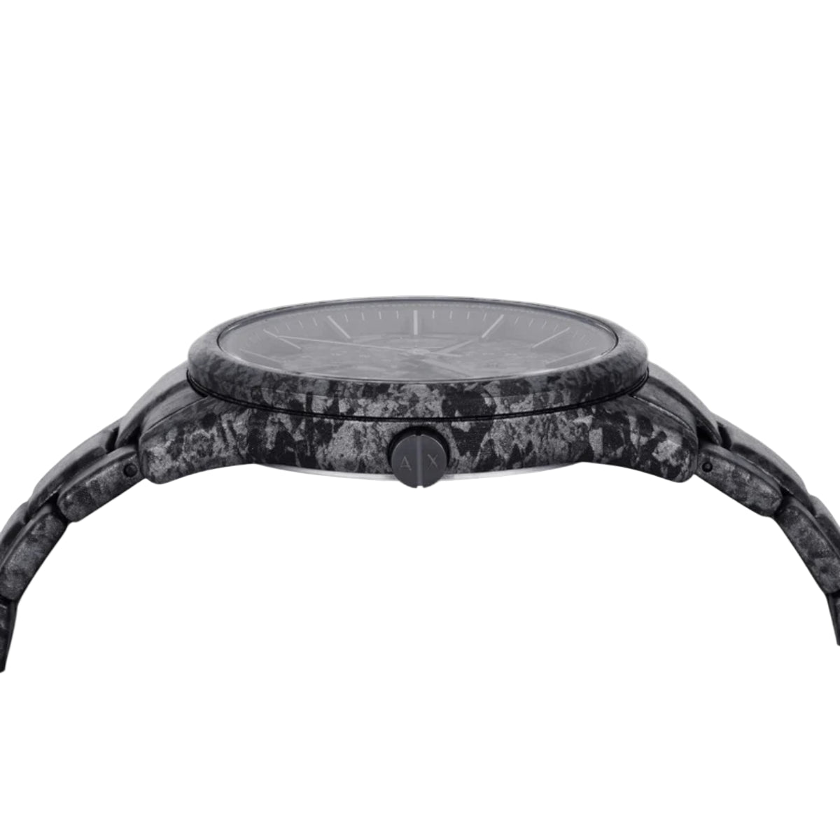 Armani Exchange Grey Dial Multi-Function Stainless Steel Men Watch AX1885