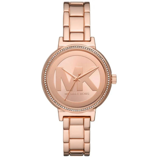 MKO1052 Michael Kors | Sofie Three-Hand Rose Gold-Tone St Steel Watch (Women)