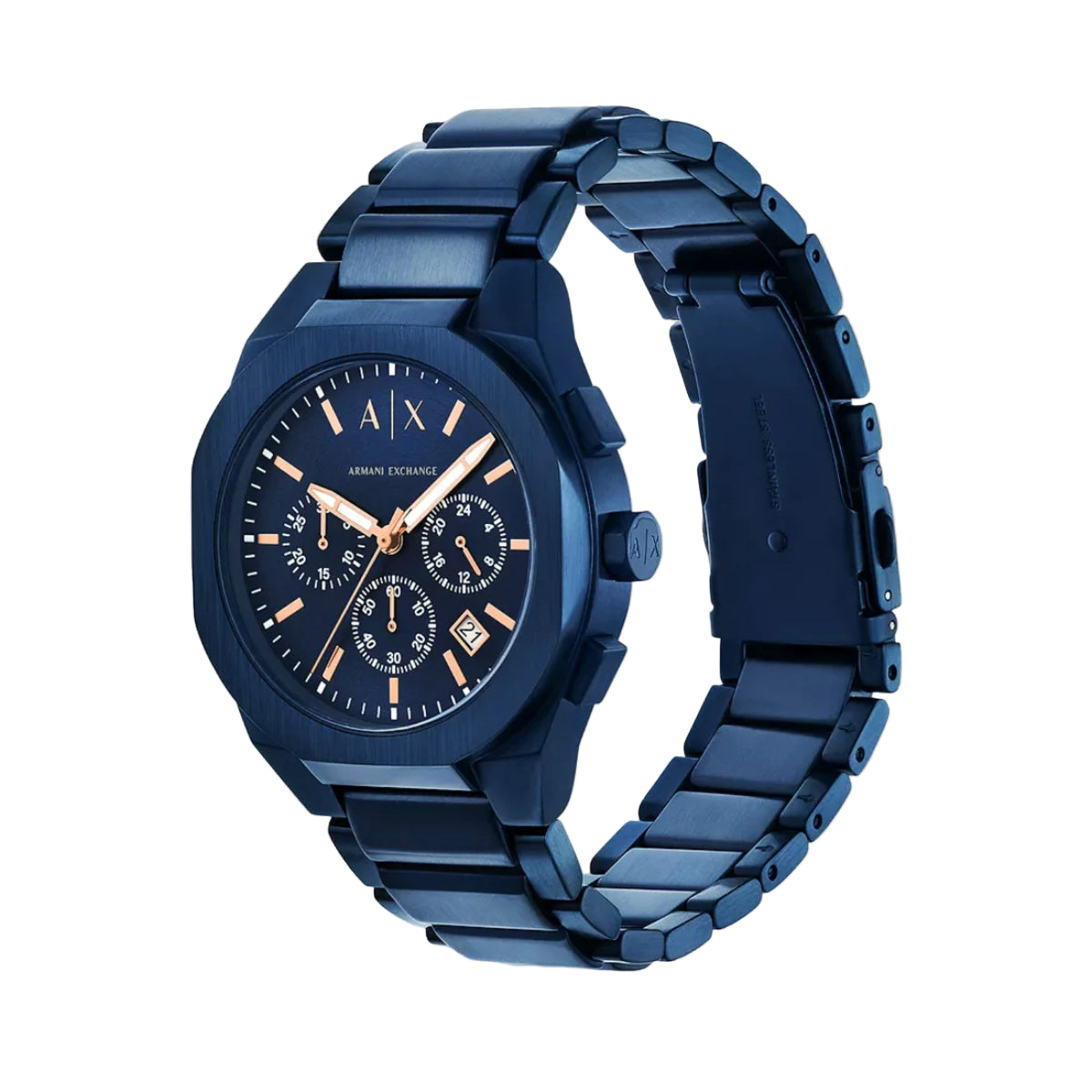 Armani Exchange Sync Analog Blue Dial Chronograph Men's Watch AX4189