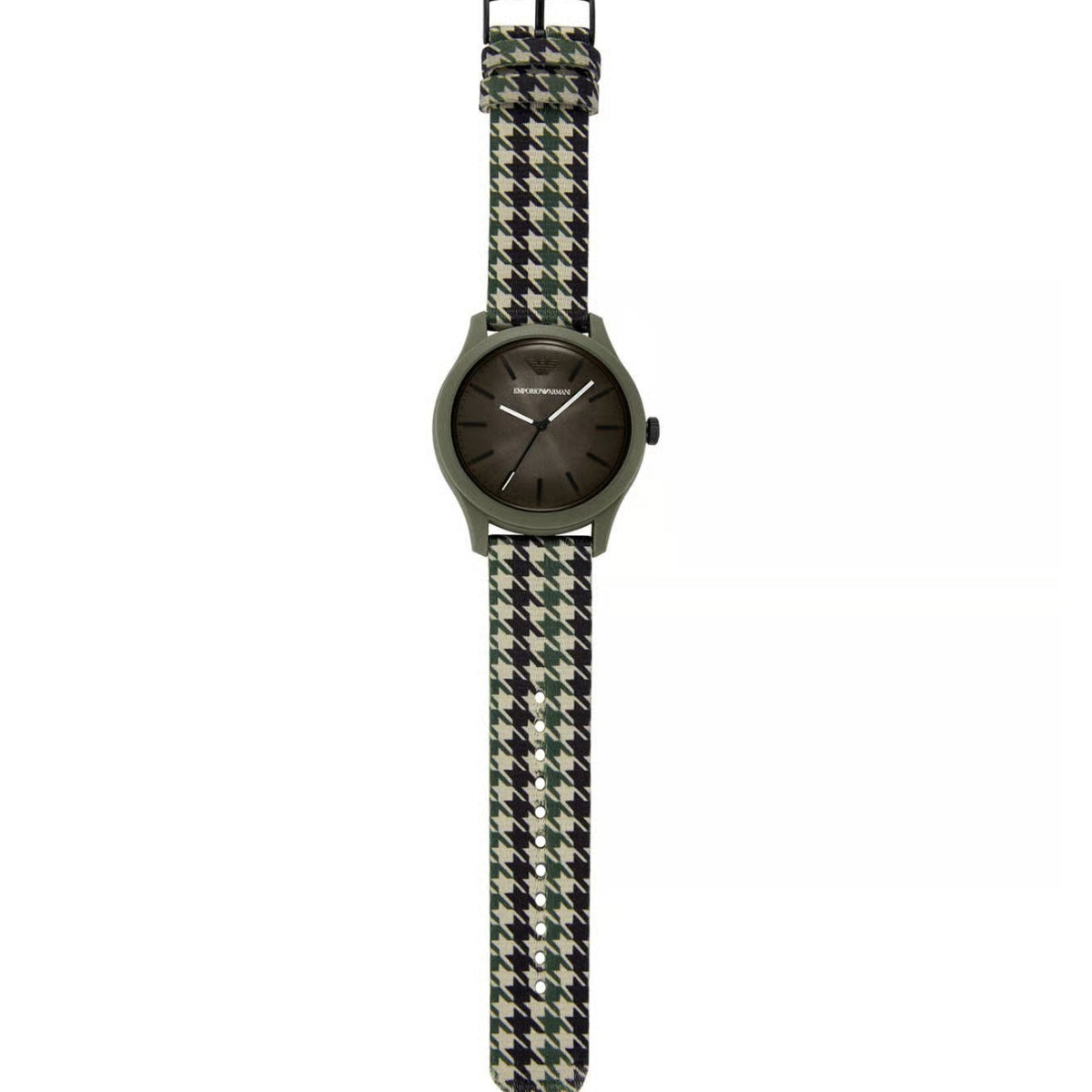 Emporio Armani Three hand tide ocean material Nylon Fabric Men Watch AR11694