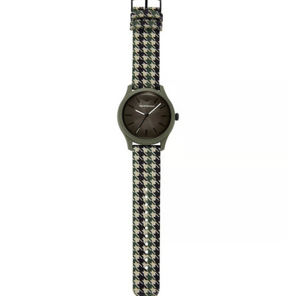 Emporio Armani Three hand tide ocean material Nylon Fabric Men Watch AR11694