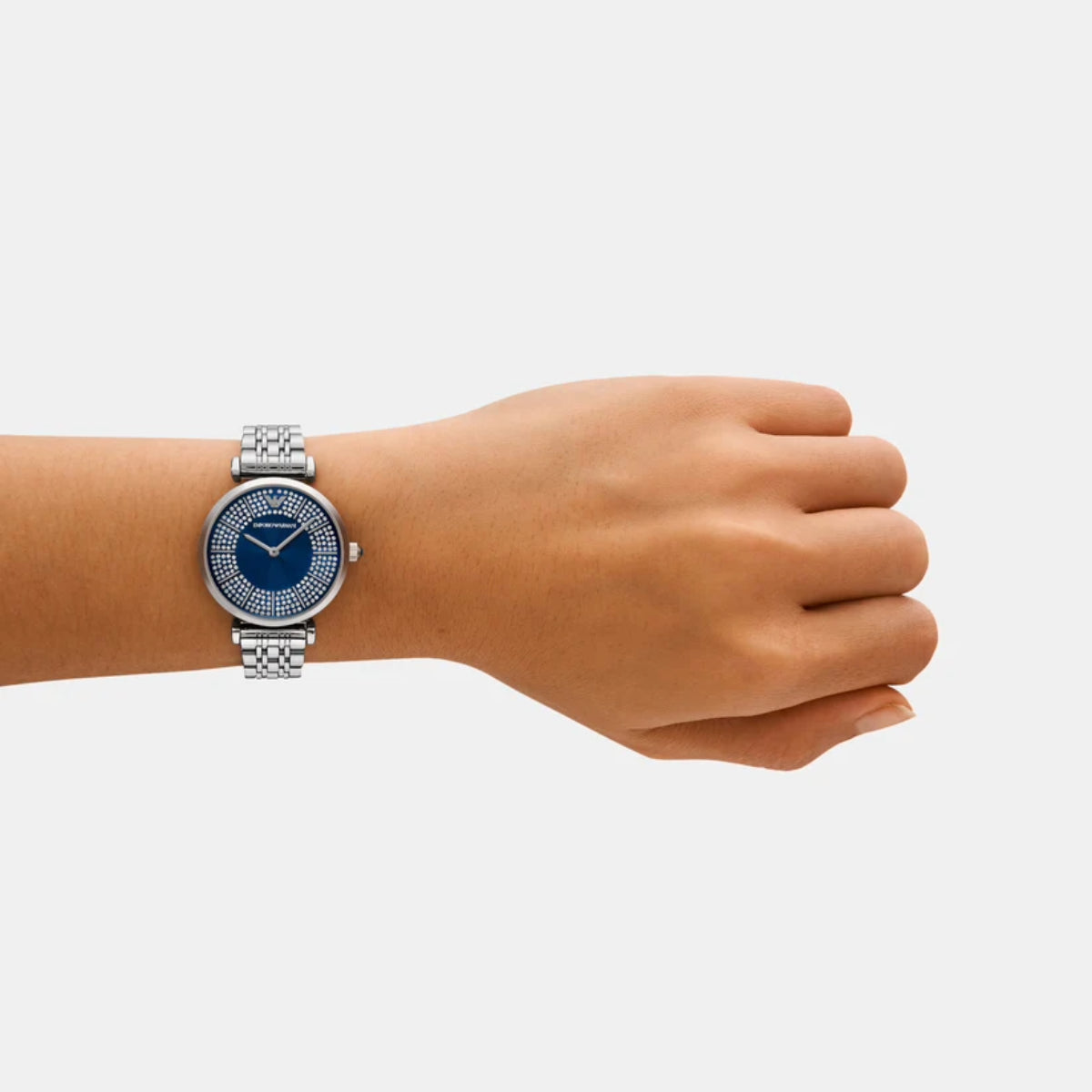 Emporio Armani Two-Hand Stainless Steel Analog Women Watch AR11627