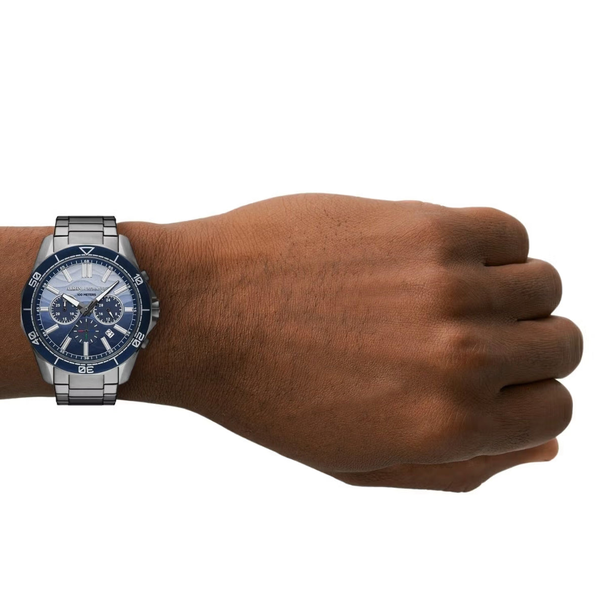 Armani Exchange Quartz Blue Round Dial Analog Men's Watch AX1967