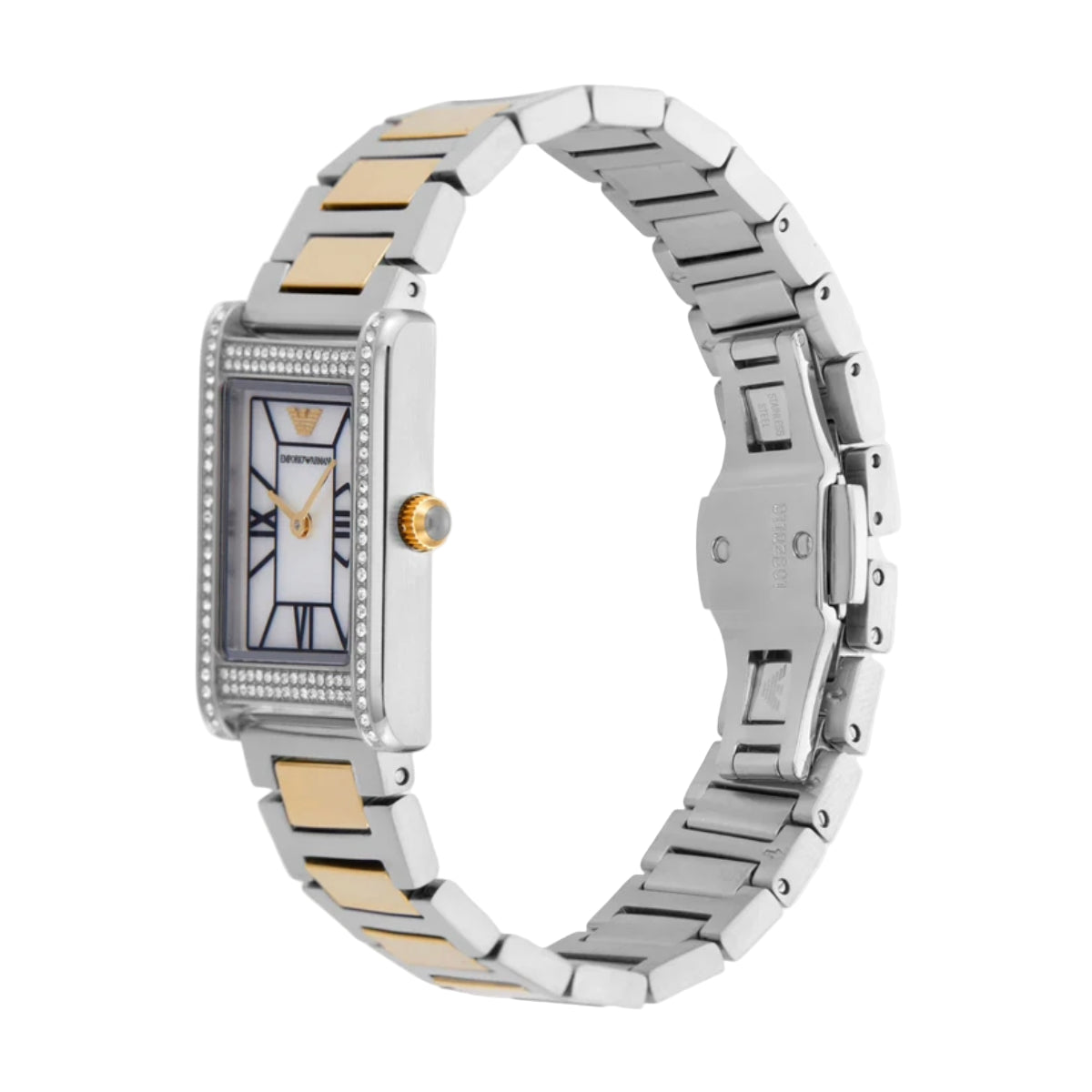 Emporio Armani Mother Of Pearl Dial Analog Women Watch AR11642