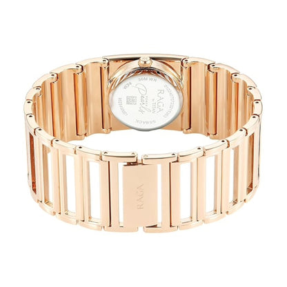 Titan Raga Power Pearls Quartz Analog Mother Of Pearl Dial Watch for Women 95234WM01