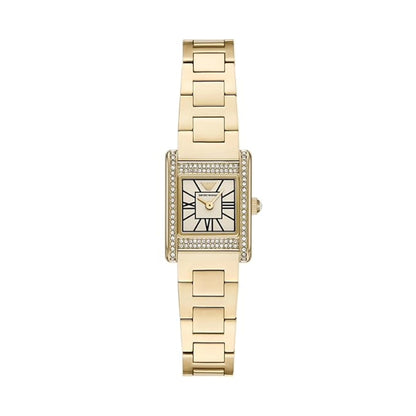 Emporio Armani Genni White Rectangular Dial Women Watch AR11663
