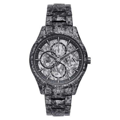 Armani Exchange Grey Dial Multi-Function Stainless Steel Men Watch AX1885