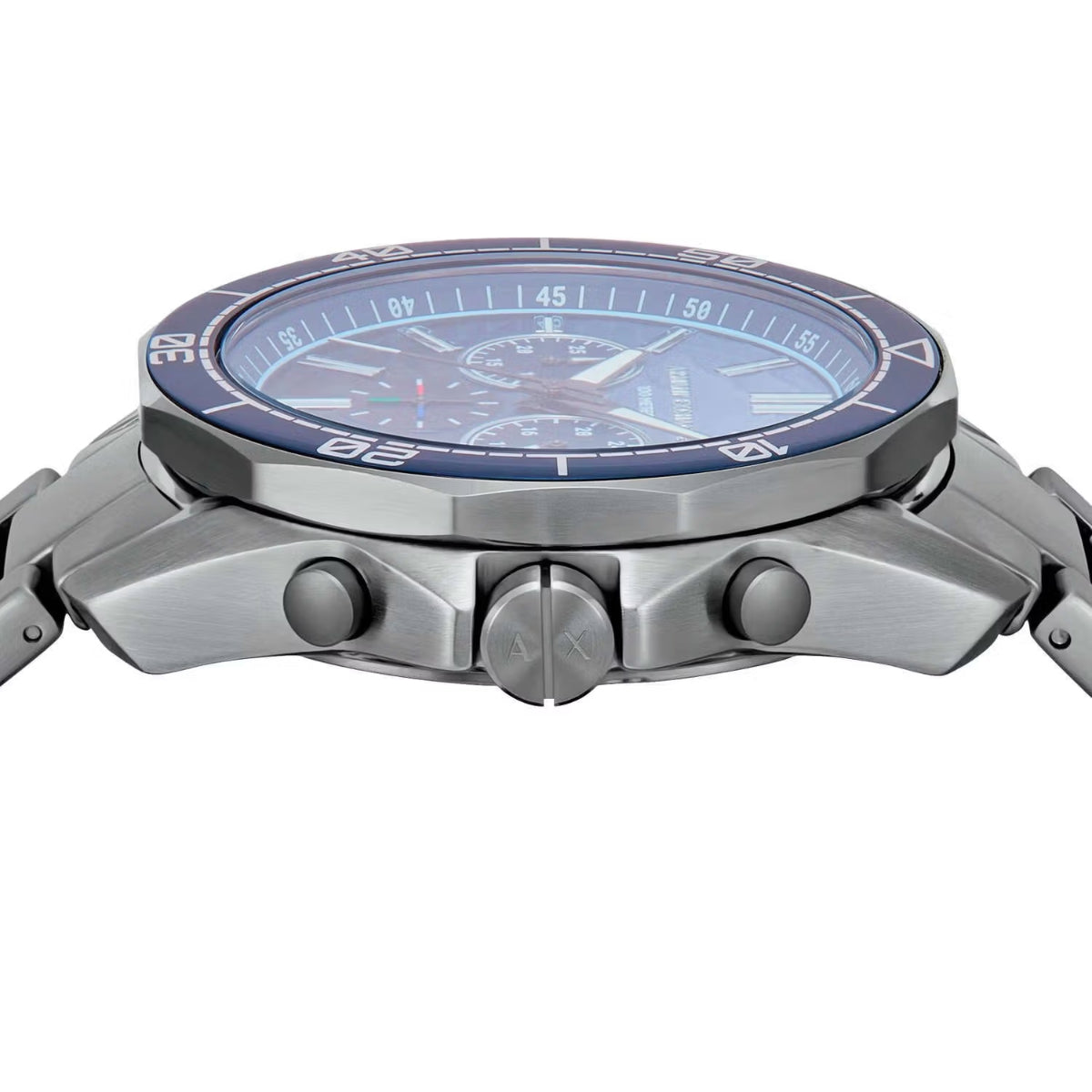Armani Exchange Quartz Blue Round Dial Analog Men's Watch AX1967